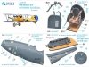 Quinta Studio QD48193 Albatros D.V 3D-Printed & coloured Interior on decal paper (Eduard) 1/48